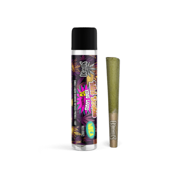 Mini Doobie Liquid Diamond King Louis Preroll (Indica)