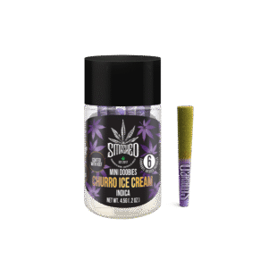 Mini Doobies Liquid Diamond Churro Ice cream (Indica) 6 Pack