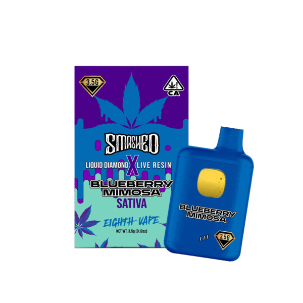 Smashed 3.5g Blueberry Mimosa LD x LR Disposable (Sativa)