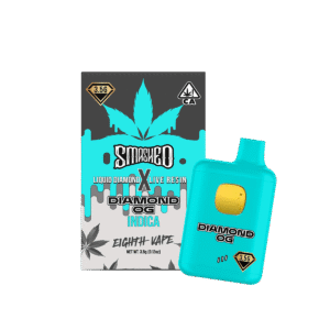 Smashed 3.5g Diamond OG LD x LR Disposable (Indica)