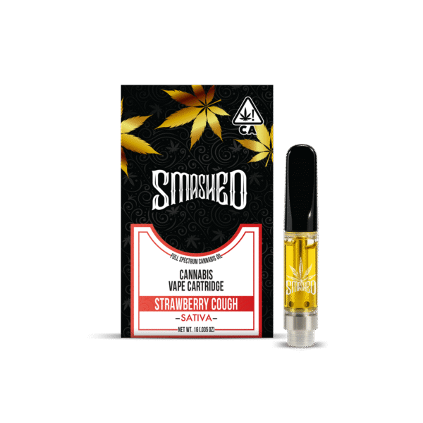 Smashed Cartridge 1g Strawberry Cough (Sativa)